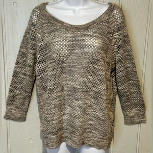 New York & Company Gray Knit Sweater - FINAL PRICE